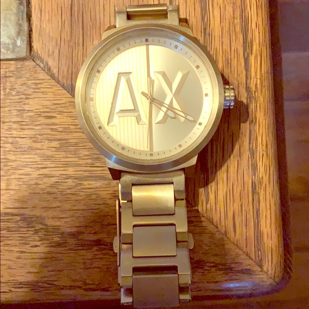 A/X  1363 gold watch